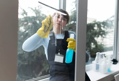 Nettoyage de vitres intérieures et extérieures à la Caillère-Saint-Hilaire